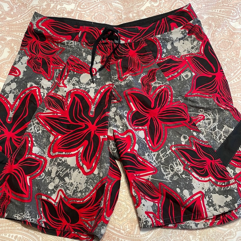 Anchor Blue Board Shorts Men